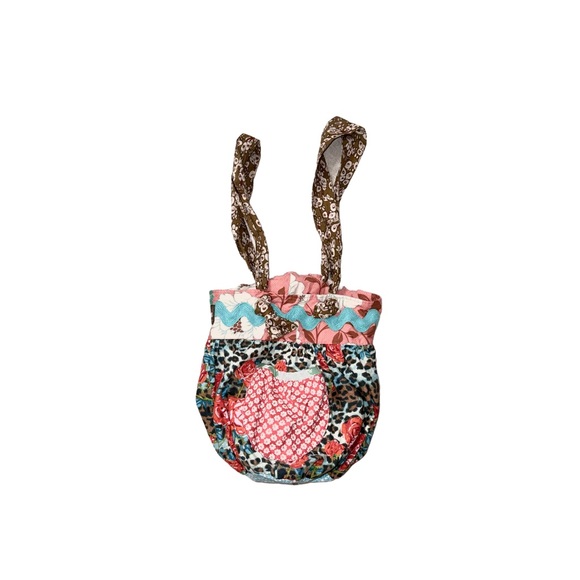 MATILDA JANE cheetah floral women’s girls’s TOTE BAG PURSE - Picture 7 of 12